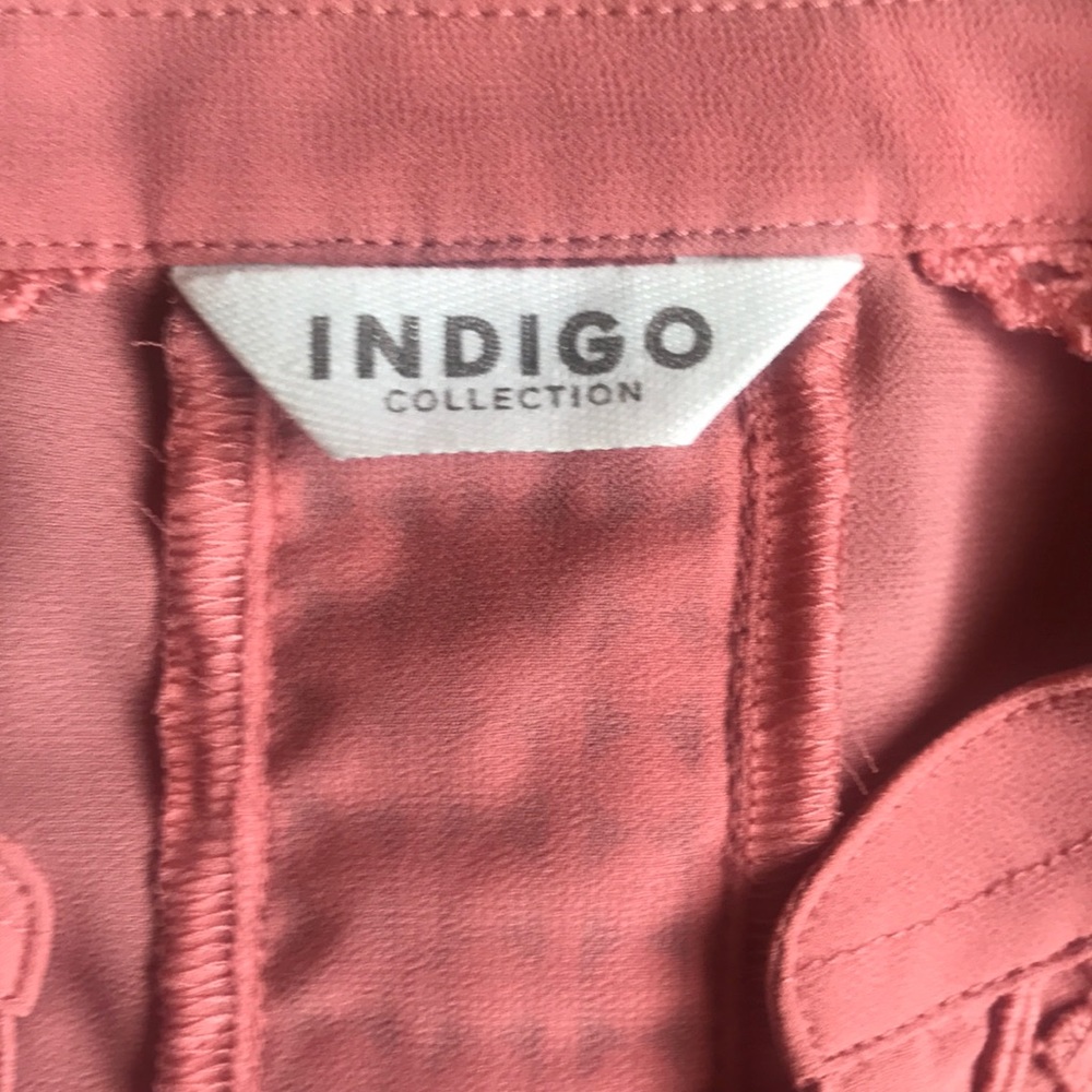 Indigo M&S flowy boho top beautiful women 6/small - Picture 2 of 4